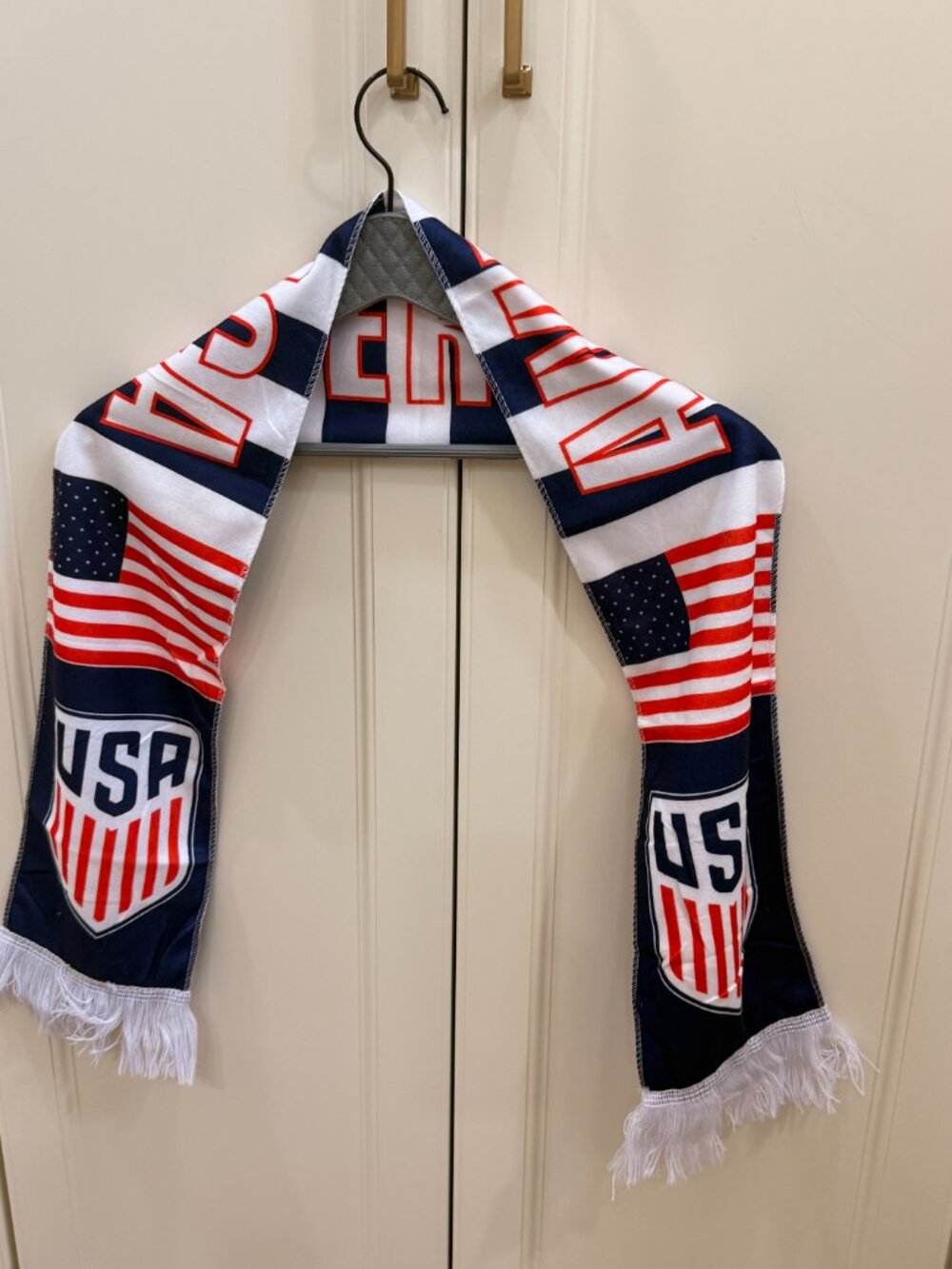 USA Patriotic Scarf Soccer Fan Gear